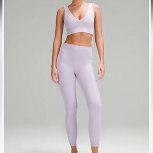 Lululemon 🍋 Lilac pants HR Sz 6 25”